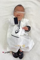 ثوب لينن سكري اول عيد أضحى معنا