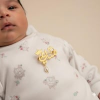 بروشت اطفال مع تاج