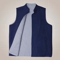 سديري شتوي دبل فيس لون رمادي مع كوحلي