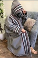 فروه سدو راس نسائي -رمادي