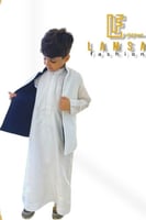 سديري ولادي دبل فيس بلون الأبيض _الكحولي