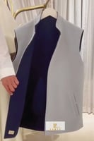 سديري شتوي دبل فيس لون جملي مع بيج ينلبس جهتين