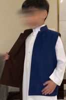 سديري شتوي ولادي دبل فيس ينلبس جهتين لون عنابي مع...