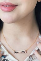 سلسال مطلي بذهب بالاسم