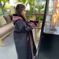 فرو سدو بناتي لون اسود -فروه راس