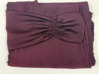 شرشف مرد حرير مغسول الطول من الكتف 165cm اللون عنا...