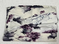 شرشف قطن سحاب بناتي مخفي باللون سكري الكم فرنسي ال...