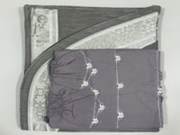 طقم شرشف مرد سناره اللون موف الطول من الكتف 160cm...