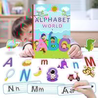 كتاب عالم الحروف الإنجليزية (كتابين)