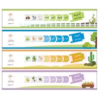 لعبة الفصول الأربعة والحواس الخمس