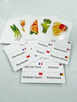 البطاقات الضمنية -الفواكه والخضار