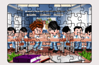 Video Puzzle للأولاد - لعبة تعليمية