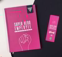 مفكرة Super hero Employee