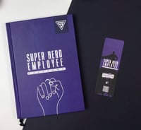 مفكرة Super hero Employee