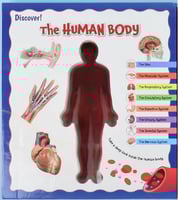 اكتشف جسم الانسان (كتاب مجسم) بالإنجليزي the human...