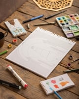 تراث - كتاب تلوين