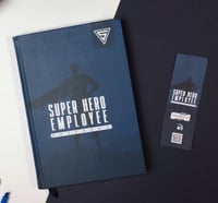 مفكرة Super hero Employee