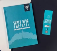 مفكرة Super hero Employee