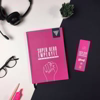 مفكرة Super hero Employee