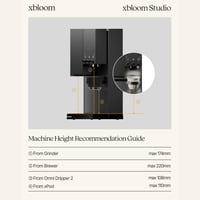 ماكينة تحضير القهوة إكس بلوم | xbloom Studio Midni...