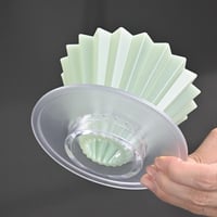 قمع V60 أكريليك تصميم أوريقامي - مقاس 01