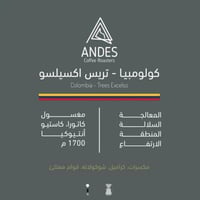 محمصة أنديز - كولومبيا تريس أكسيلسو 250g