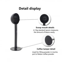 ملعقة بُن 10 جرام مع مكبس