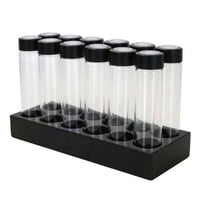 عبوات تخزين البن , قاعدة بلاستيكية - 12 عبوة