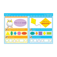 Colours & Shapes – Activity Book for kids in Engli...