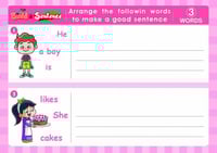 بطاقات تكوين الجمل – إنجليزي