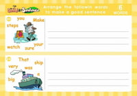 بطاقات تكوين الجمل – إنجليزي