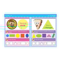 Colours & Shapes – Activity Book for kids in Engli...