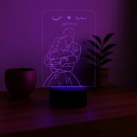 قاعدة مضيئة بالاسم - رفيق الدرب