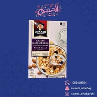 كويكر رقائق الشوفان لوز مع زبيب