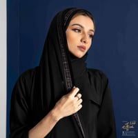 شيلة سدو ملكة 2م70xسم تطريز رصاصي