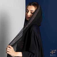 شيلة سدو ملكة 2م70xسم تطريز رصاصي