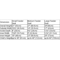 جلاسة اطفال تمبل فورم قطعتين