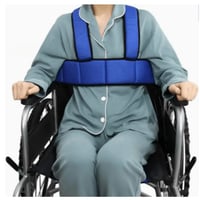 حزام تثبيت مبطن للكرسي المتحرك للبالغين