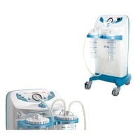 جهاز شفط البلغم على تروللي مع قارورتين CAMI Hospiv...