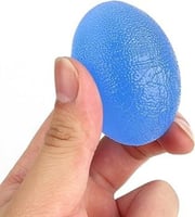 طقم كرات السيليكون بيضاوي لتدريب اليد