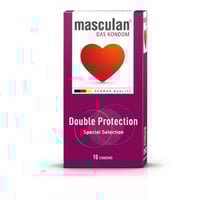 ماسكولان واقي ذكري حماية مزدوجة