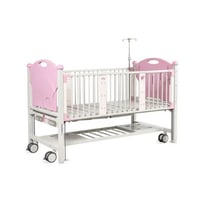 سرير اطفال حركتين يدوي مع المرتبة