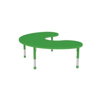 طاولة رياض أطفال نصف دائرية