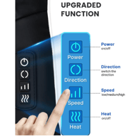جهاز مساج الظهر والرقبة مع الحرارة