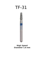 Diamond Bur Blue 170/016 TF-31 -Pack of 4