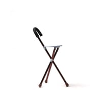 عكاز مع مقعد لكبار السن للصلاة