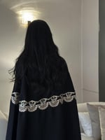 عباية كريب مع شك قصة قطرية ‏‎