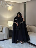 عباية كريب مع شك قصة قطرية ‏‎