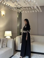 عباية كريب مع شك قصة قطرية ‏‎