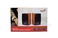 سماعة كمبيوتر لون خشبي - Genius HF160